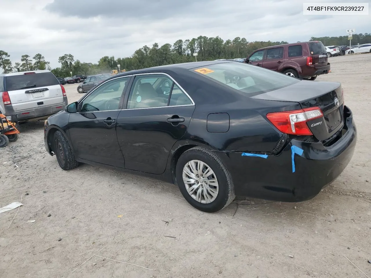 4T4BF1FK9CR239227 2012 Toyota Camry Base