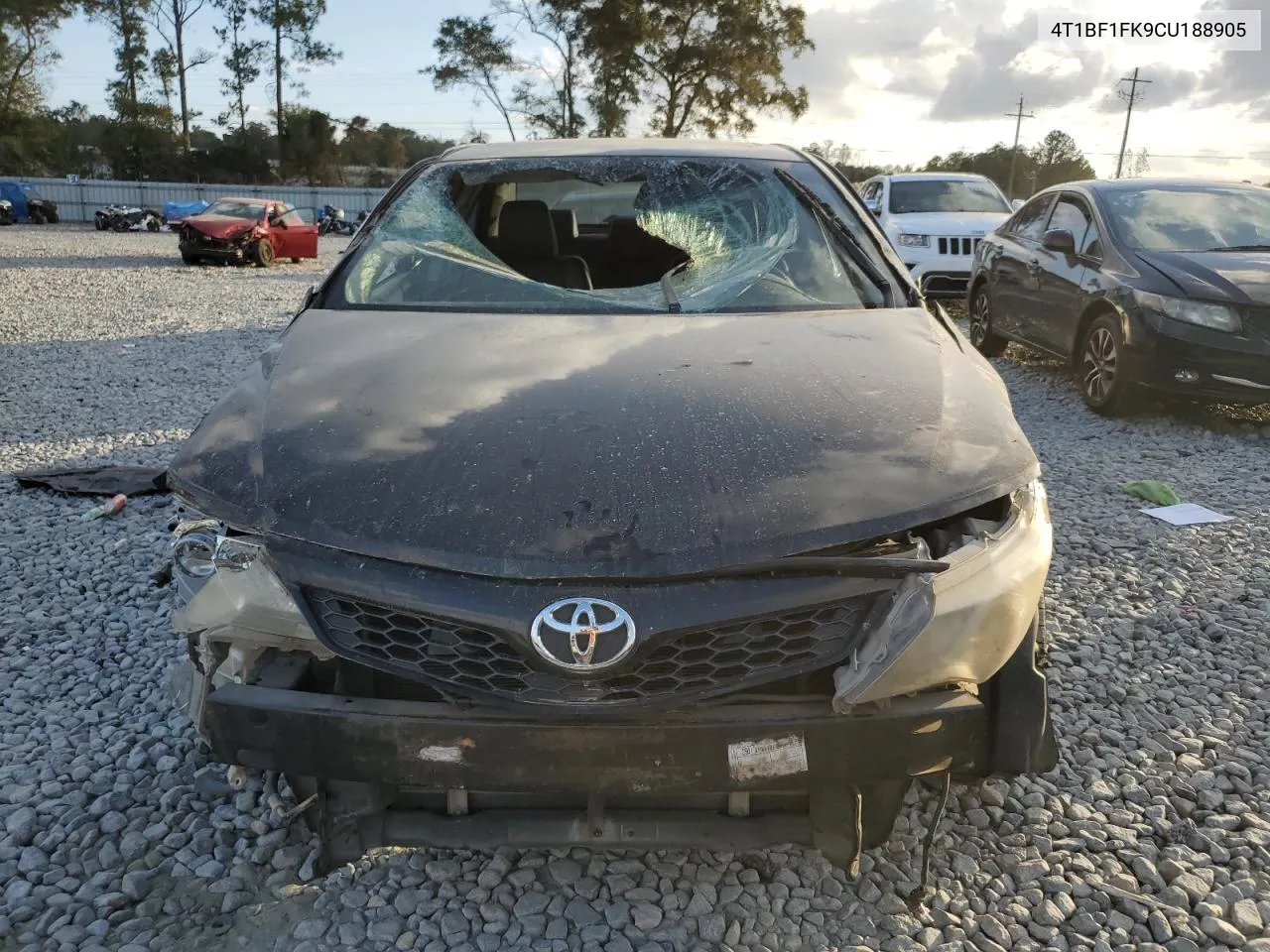 2012 Toyota Camry Base VIN: 4T1BF1FK9CU188905 Lot: 79018894