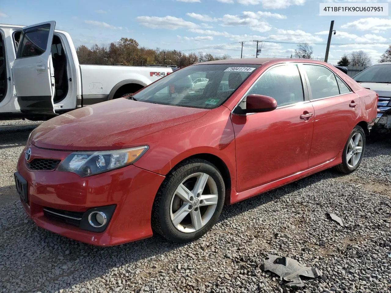 2012 Toyota Camry Base VIN: 4T1BF1FK9CU607951 Lot: 79041714