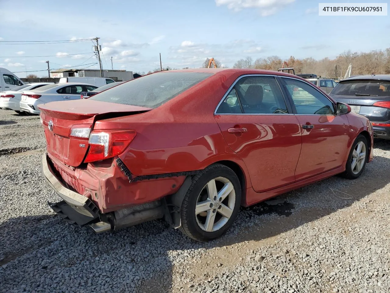 2012 Toyota Camry Base VIN: 4T1BF1FK9CU607951 Lot: 79041714