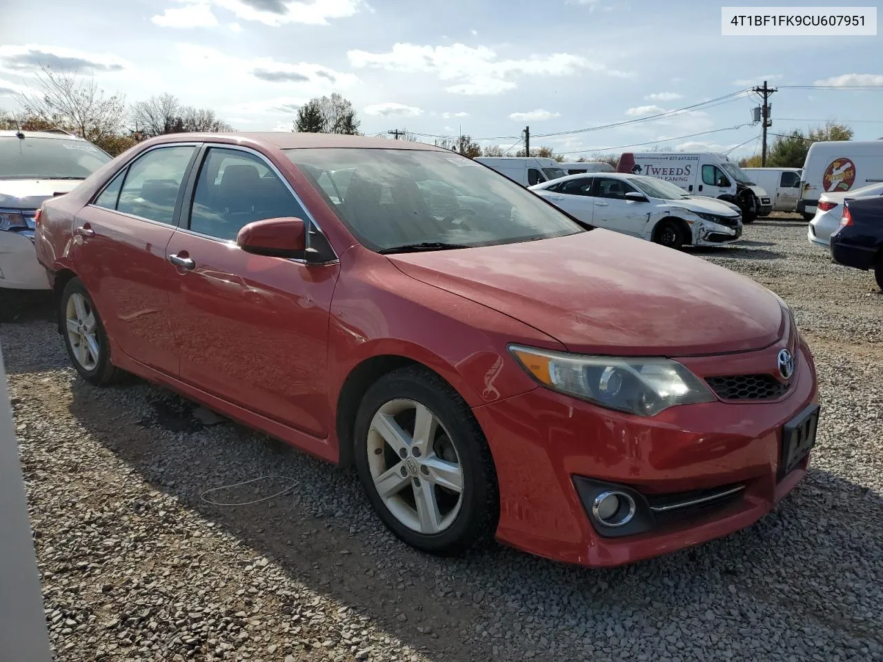 2012 Toyota Camry Base VIN: 4T1BF1FK9CU607951 Lot: 79041714