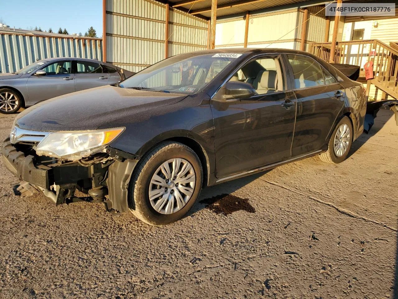 2012 Toyota Camry Base VIN: 4T4BF1FK0CR187776 Lot: 79045034