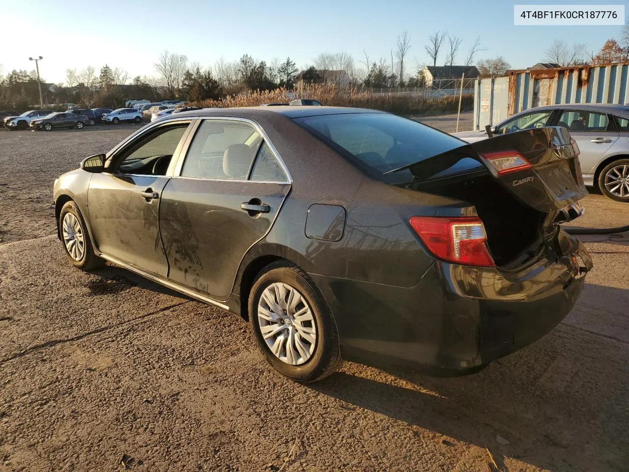 2012 Toyota Camry Base VIN: 4T4BF1FK0CR187776 Lot: 79045034