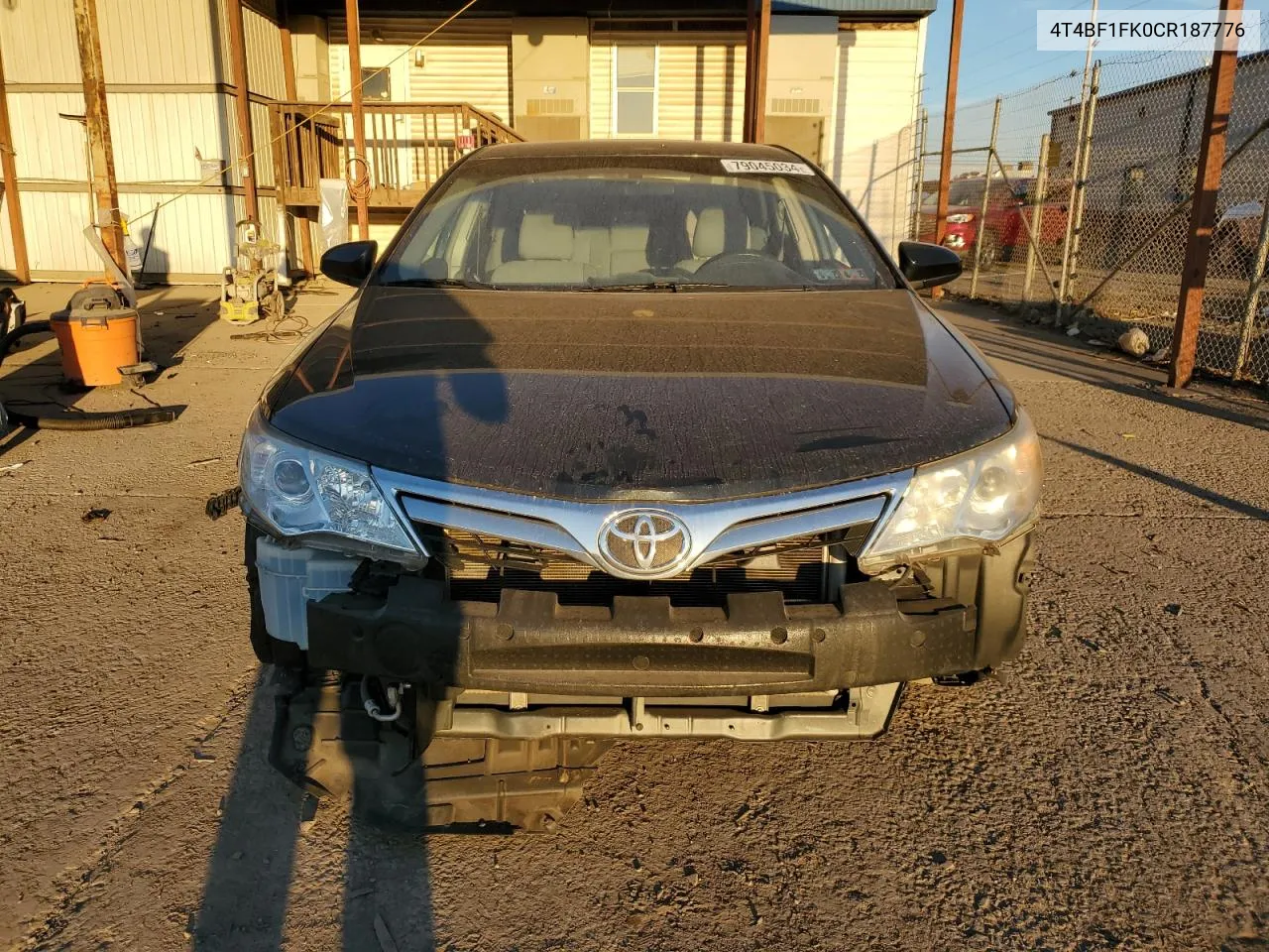 2012 Toyota Camry Base VIN: 4T4BF1FK0CR187776 Lot: 79045034