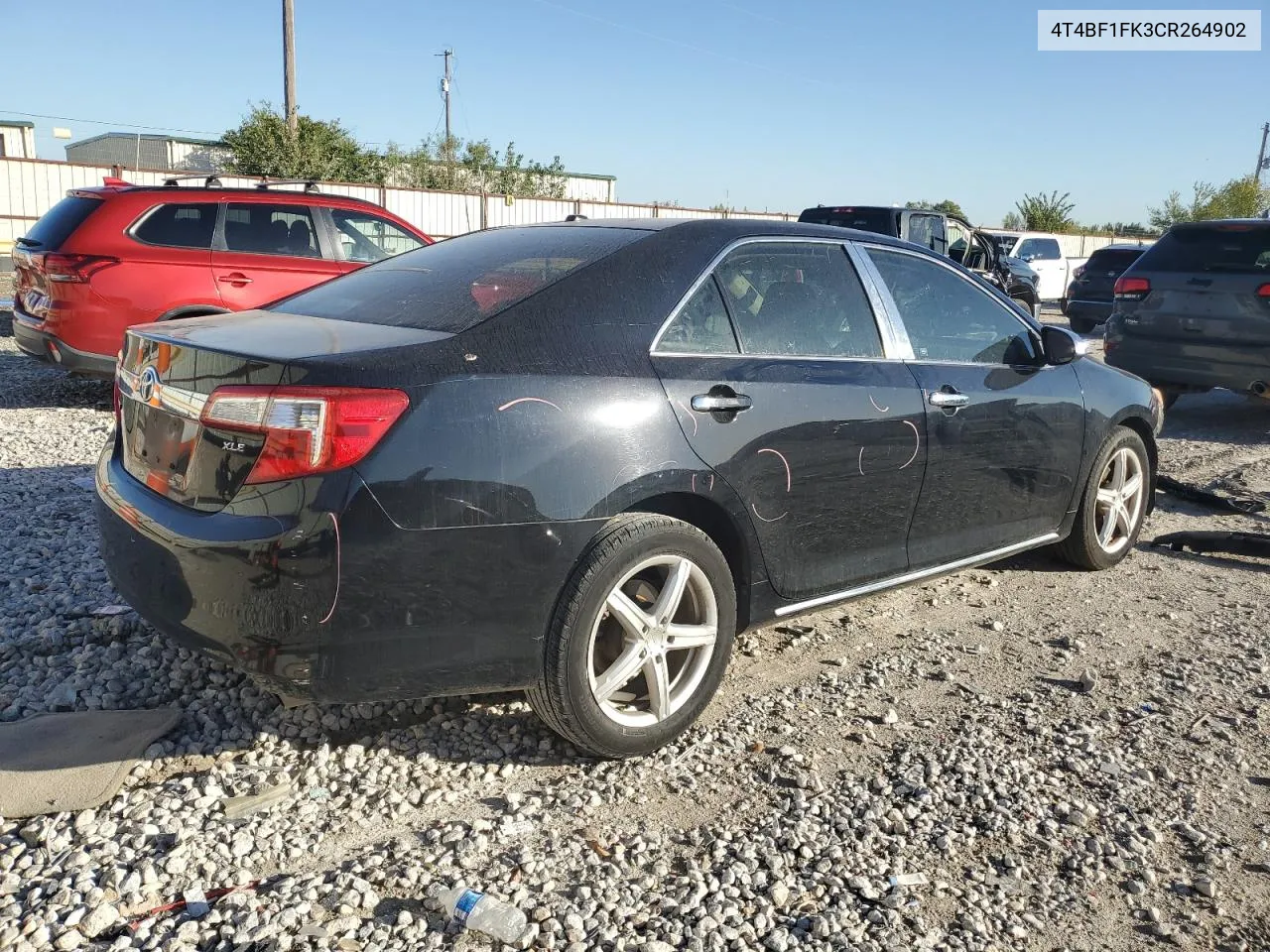 2012 Toyota Camry Base VIN: 4T4BF1FK3CR264902 Lot: 79103464