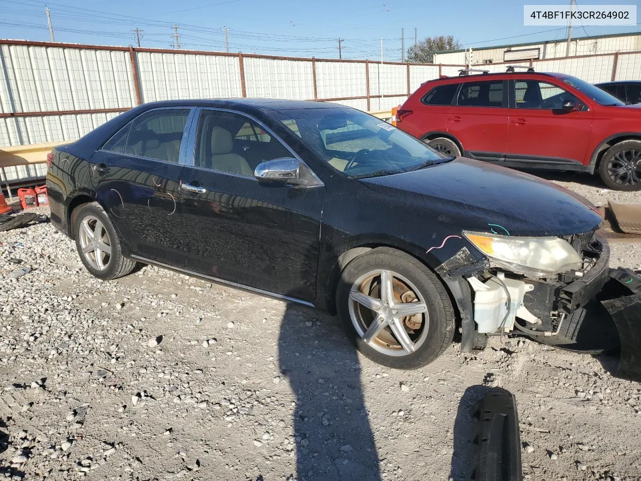 2012 Toyota Camry Base VIN: 4T4BF1FK3CR264902 Lot: 79103464