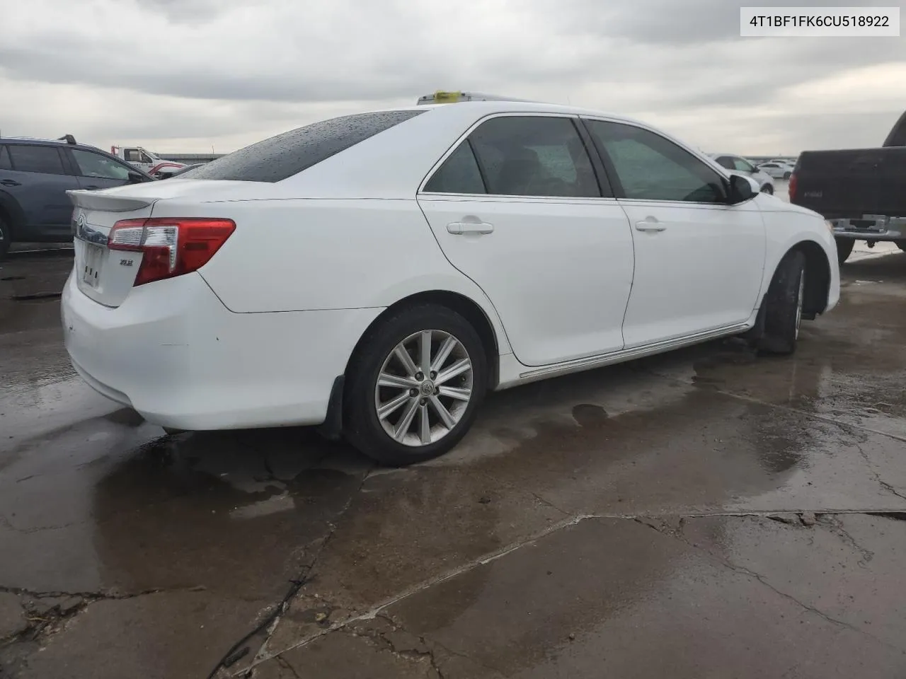 2012 Toyota Camry Base VIN: 4T1BF1FK6CU518922 Lot: 79116834