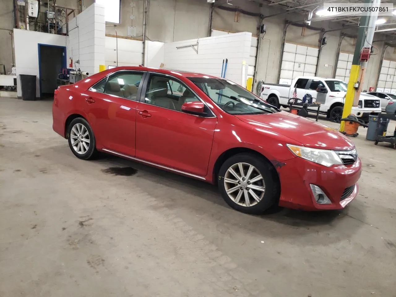 2012 Toyota Camry Se VIN: 4T1BK1FK7CU507861 Lot: 79178644