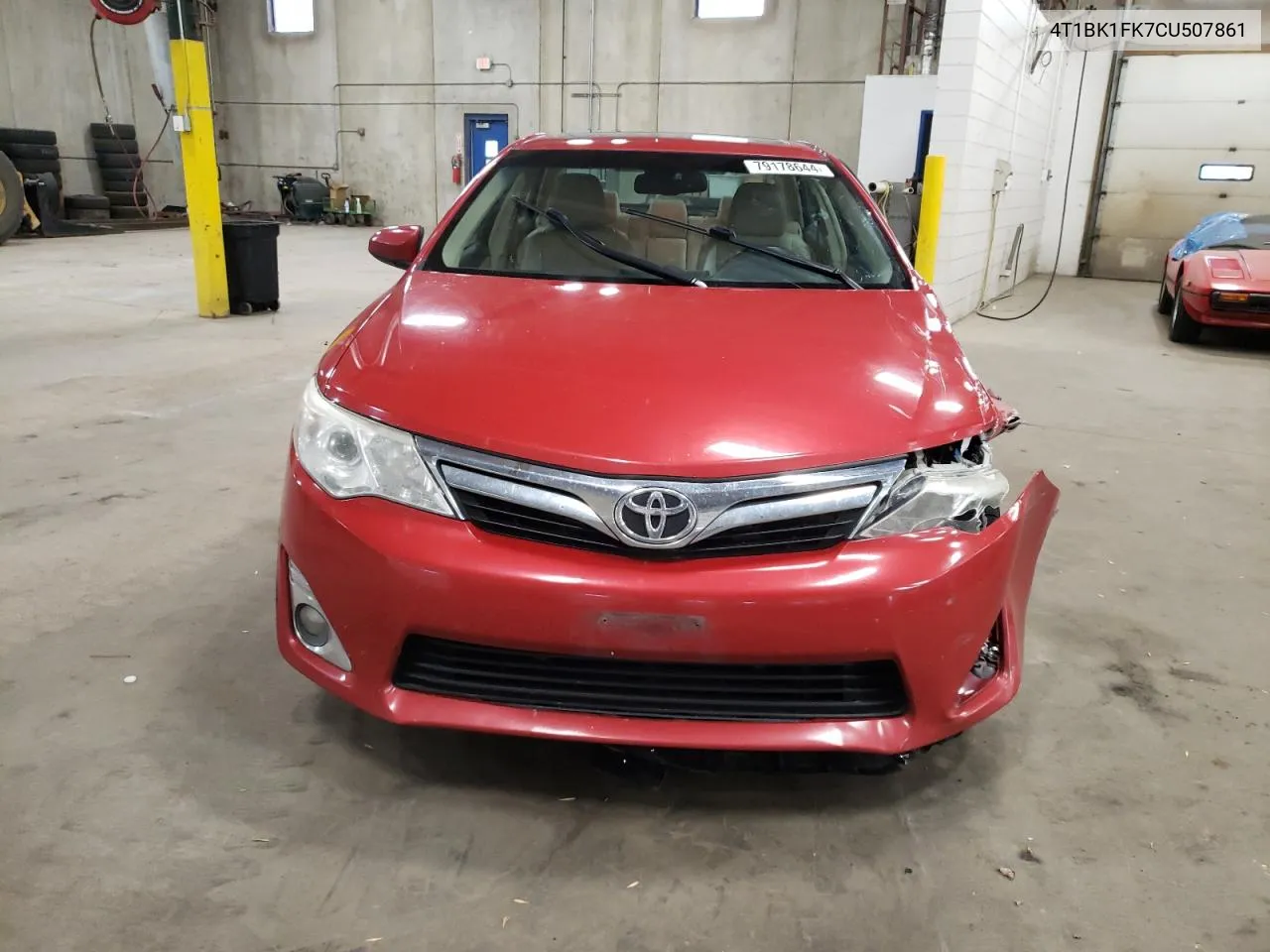 2012 Toyota Camry Se VIN: 4T1BK1FK7CU507861 Lot: 79178644