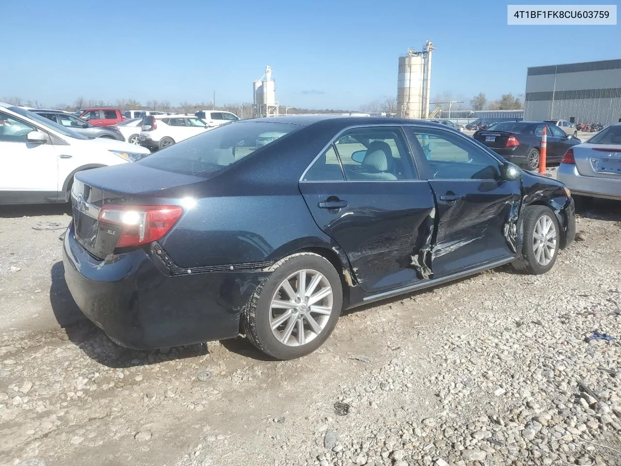 2012 Toyota Camry Base VIN: 4T1BF1FK8CU603759 Lot: 79226534