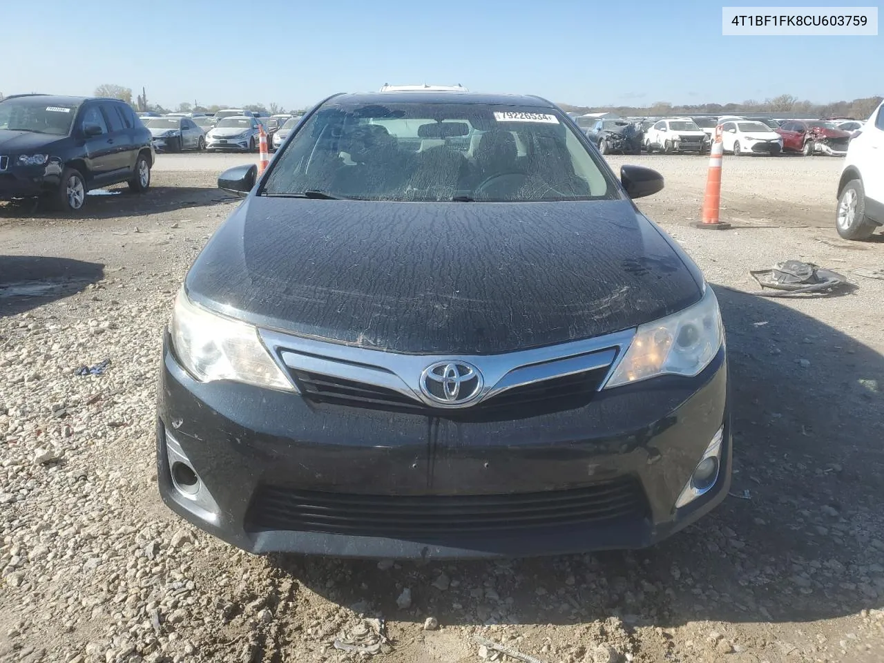 2012 Toyota Camry Base VIN: 4T1BF1FK8CU603759 Lot: 79226534