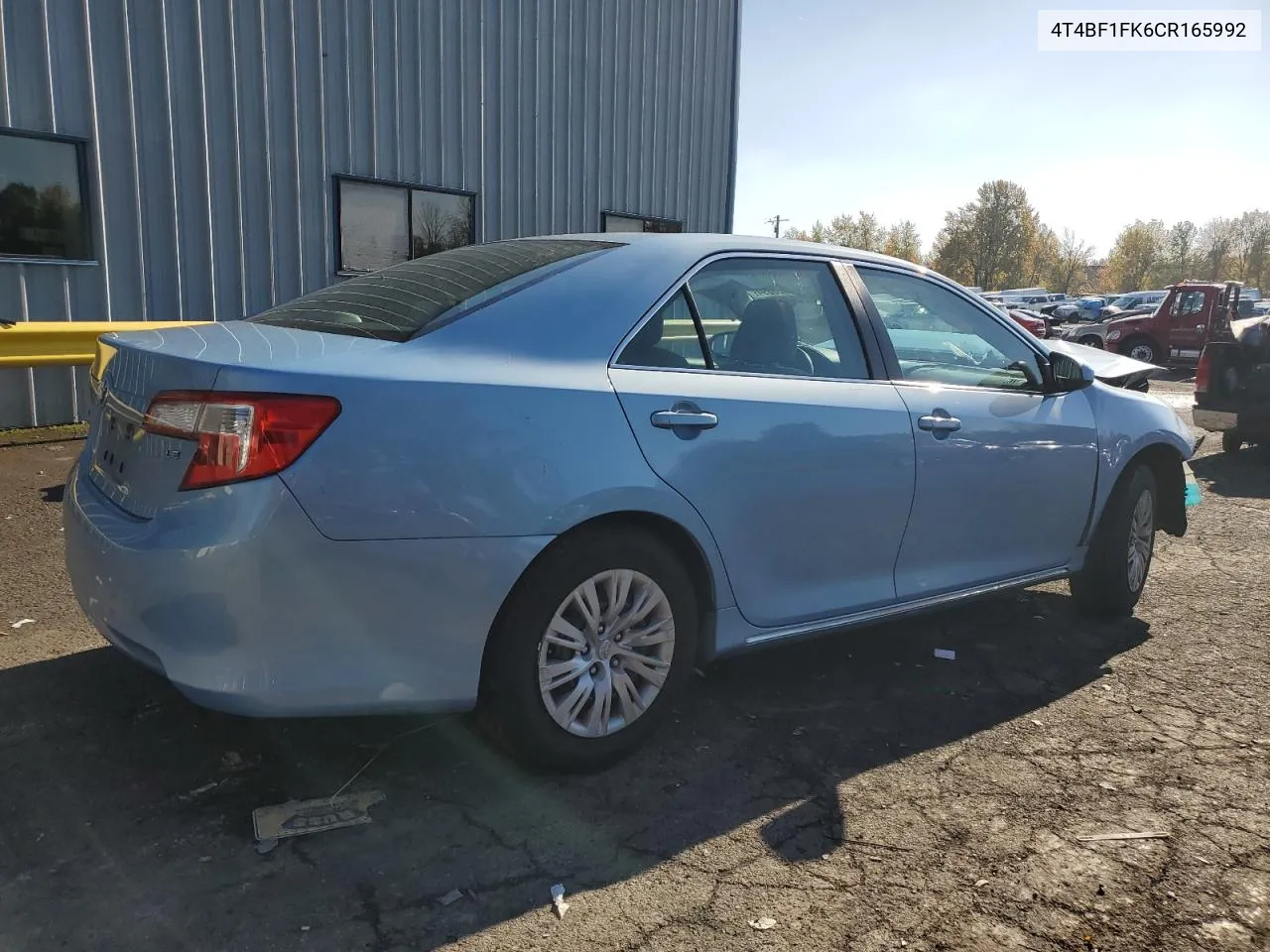 2012 Toyota Camry Base VIN: 4T4BF1FK6CR165992 Lot: 79338894