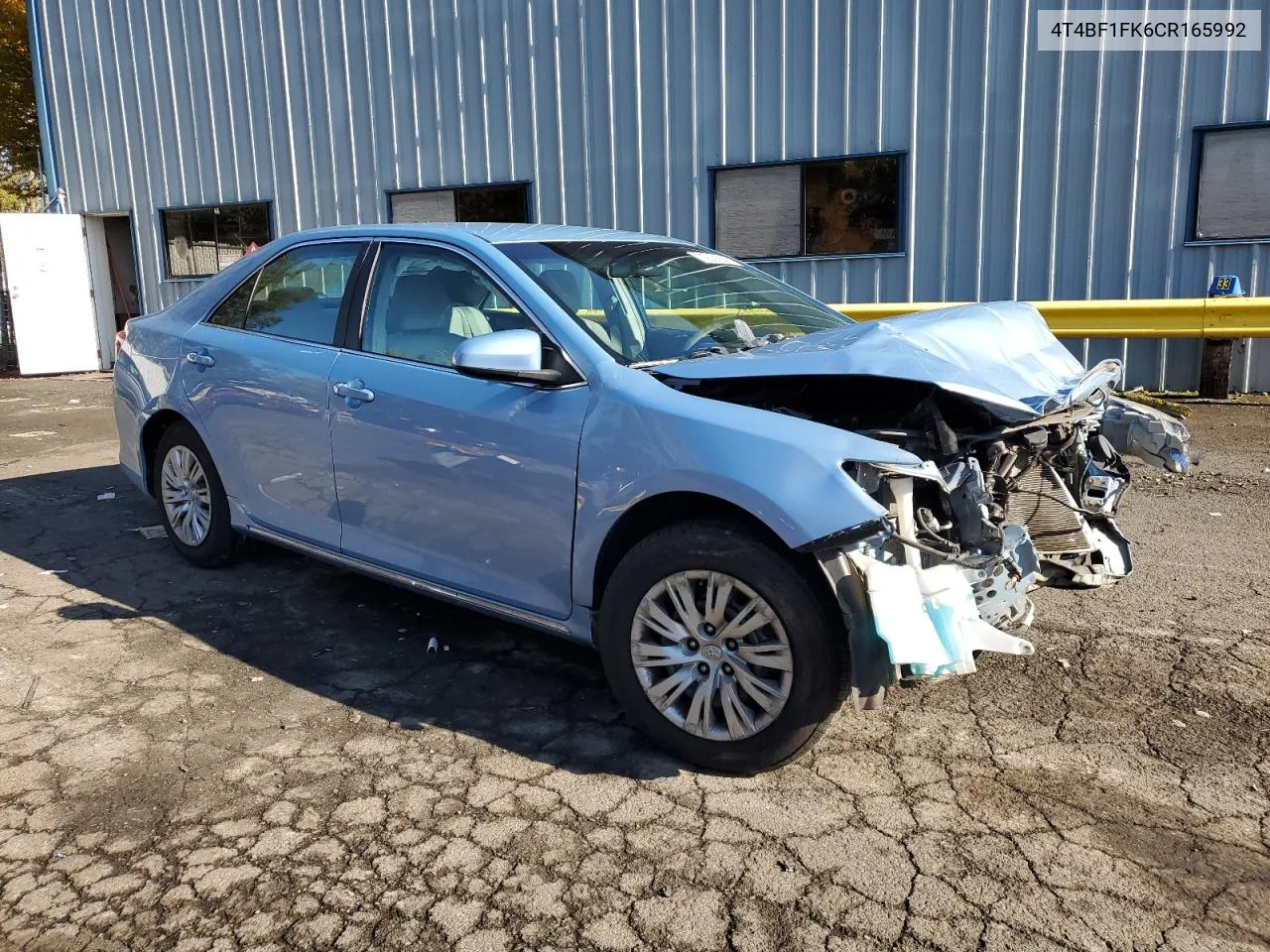 2012 Toyota Camry Base VIN: 4T4BF1FK6CR165992 Lot: 79338894