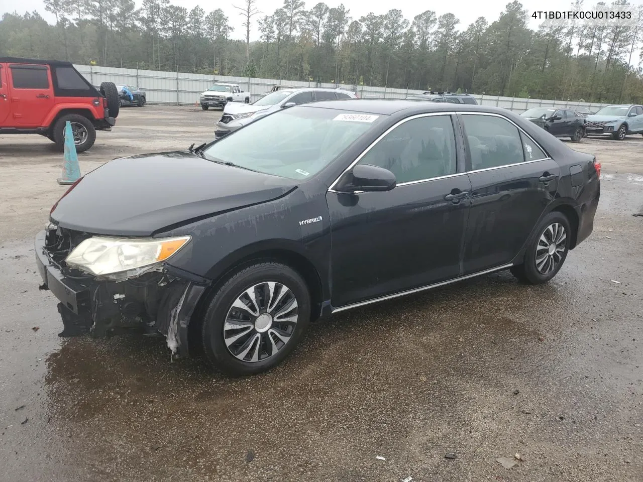 2012 Toyota Camry Hybrid VIN: 4T1BD1FK0CU013433 Lot: 79360104