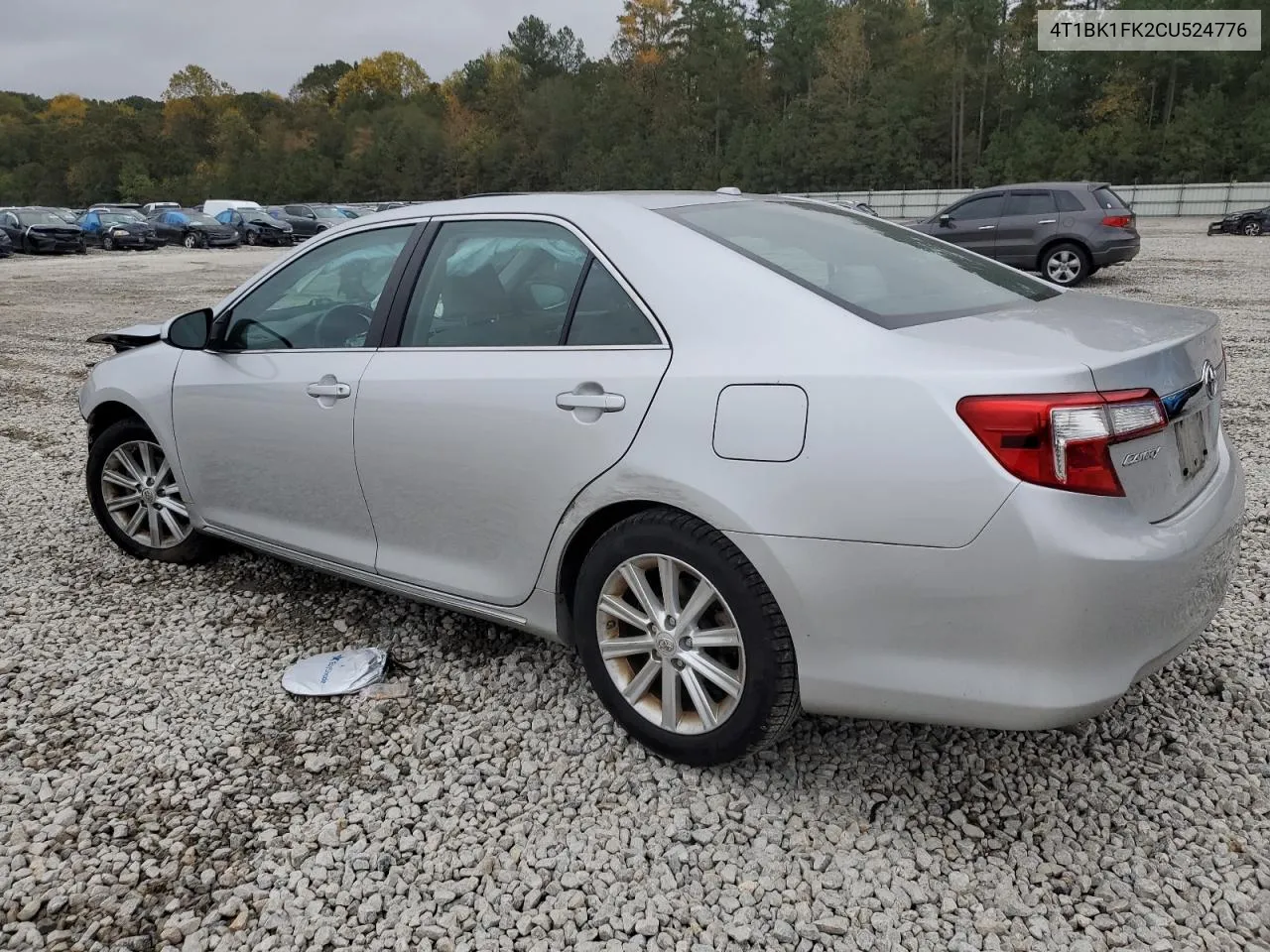 2012 Toyota Camry Se VIN: 4T1BK1FK2CU524776 Lot: 79433424