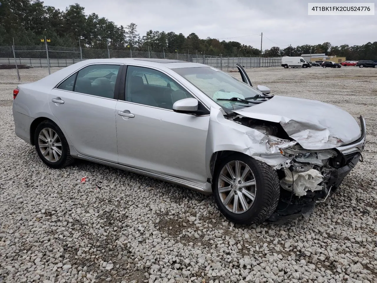 2012 Toyota Camry Se VIN: 4T1BK1FK2CU524776 Lot: 79433424