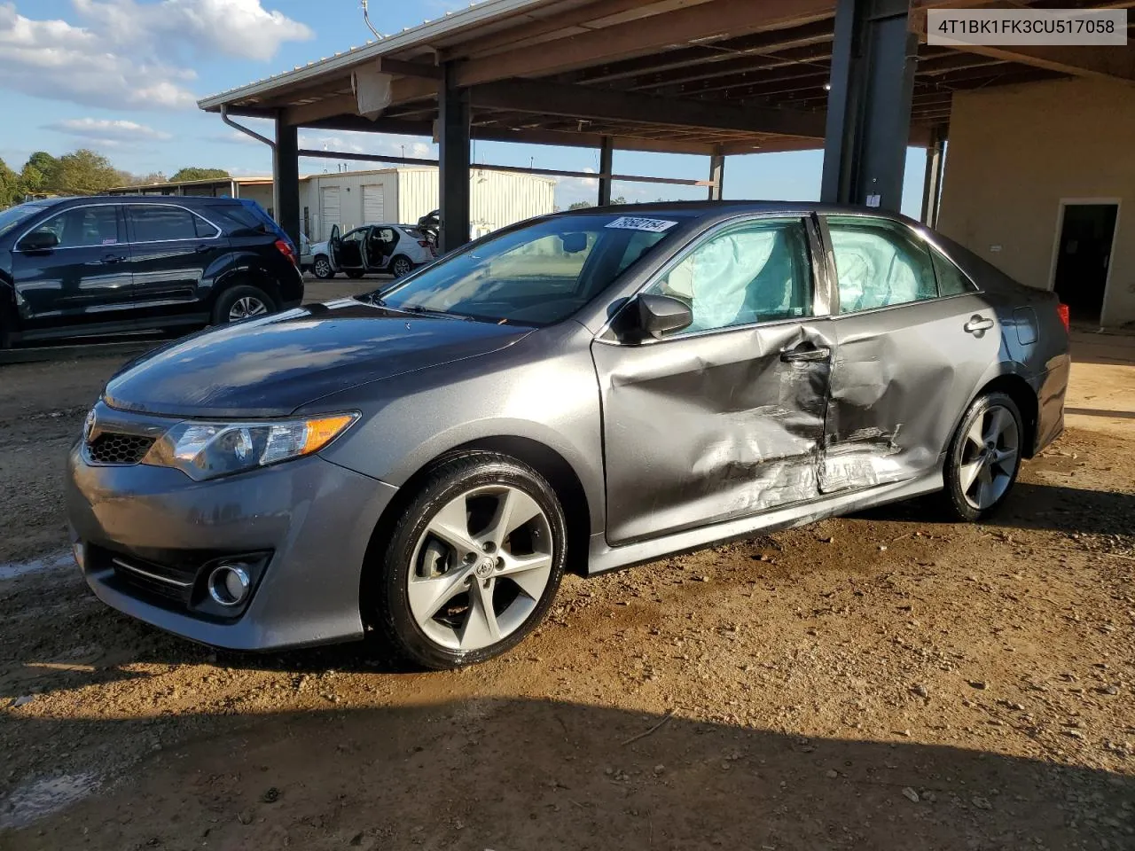 2012 Toyota Camry Se VIN: 4T1BK1FK3CU517058 Lot: 79502154