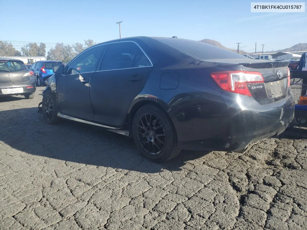 2012 Toyota Camry Se VIN: 4T1BK1FK4CU015787 Lot: 79551574