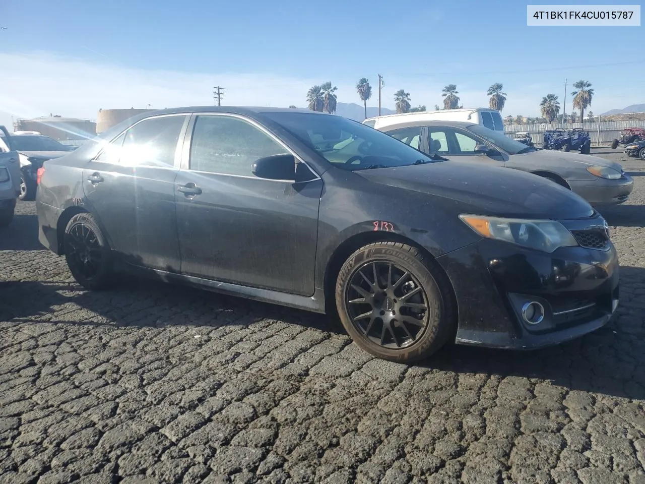 2012 Toyota Camry Se VIN: 4T1BK1FK4CU015787 Lot: 79551574