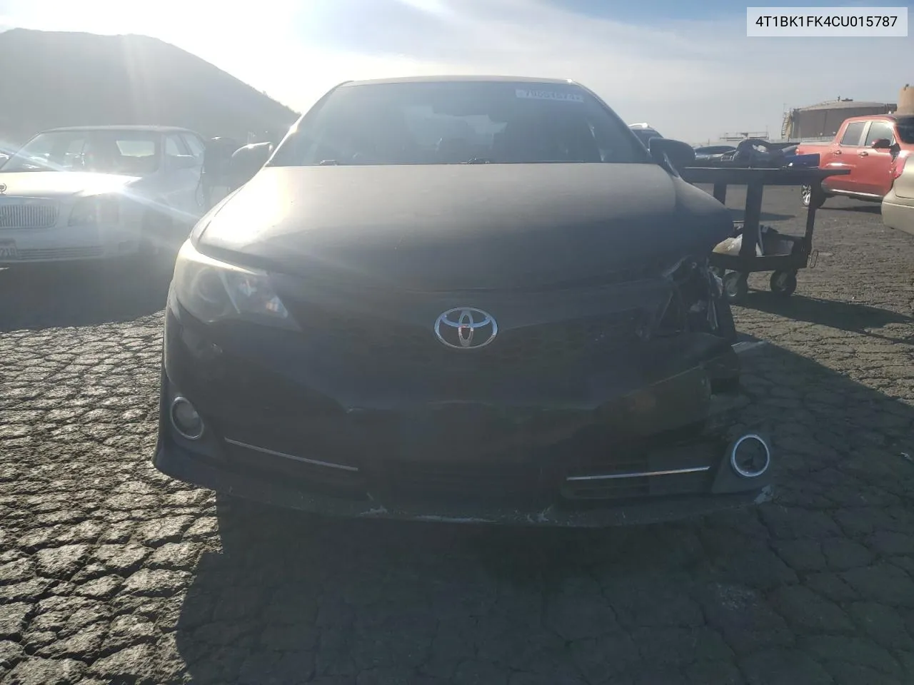 2012 Toyota Camry Se VIN: 4T1BK1FK4CU015787 Lot: 79551574