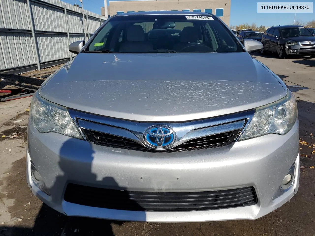 2012 Toyota Camry Hybrid VIN: 4T1BD1FK8CU019870 Lot: 79574604