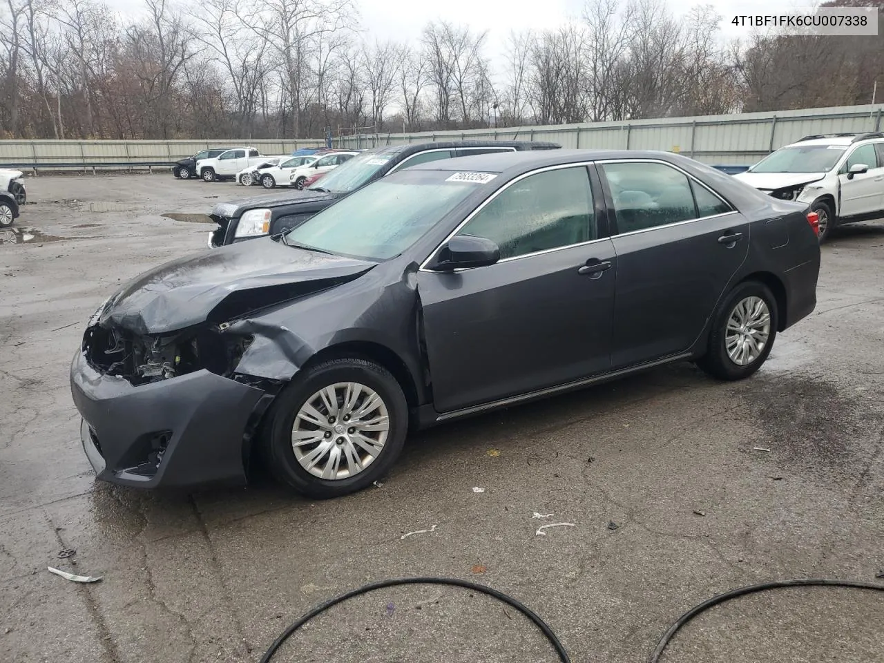 2012 Toyota Camry Base VIN: 4T1BF1FK6CU007338 Lot: 79633264