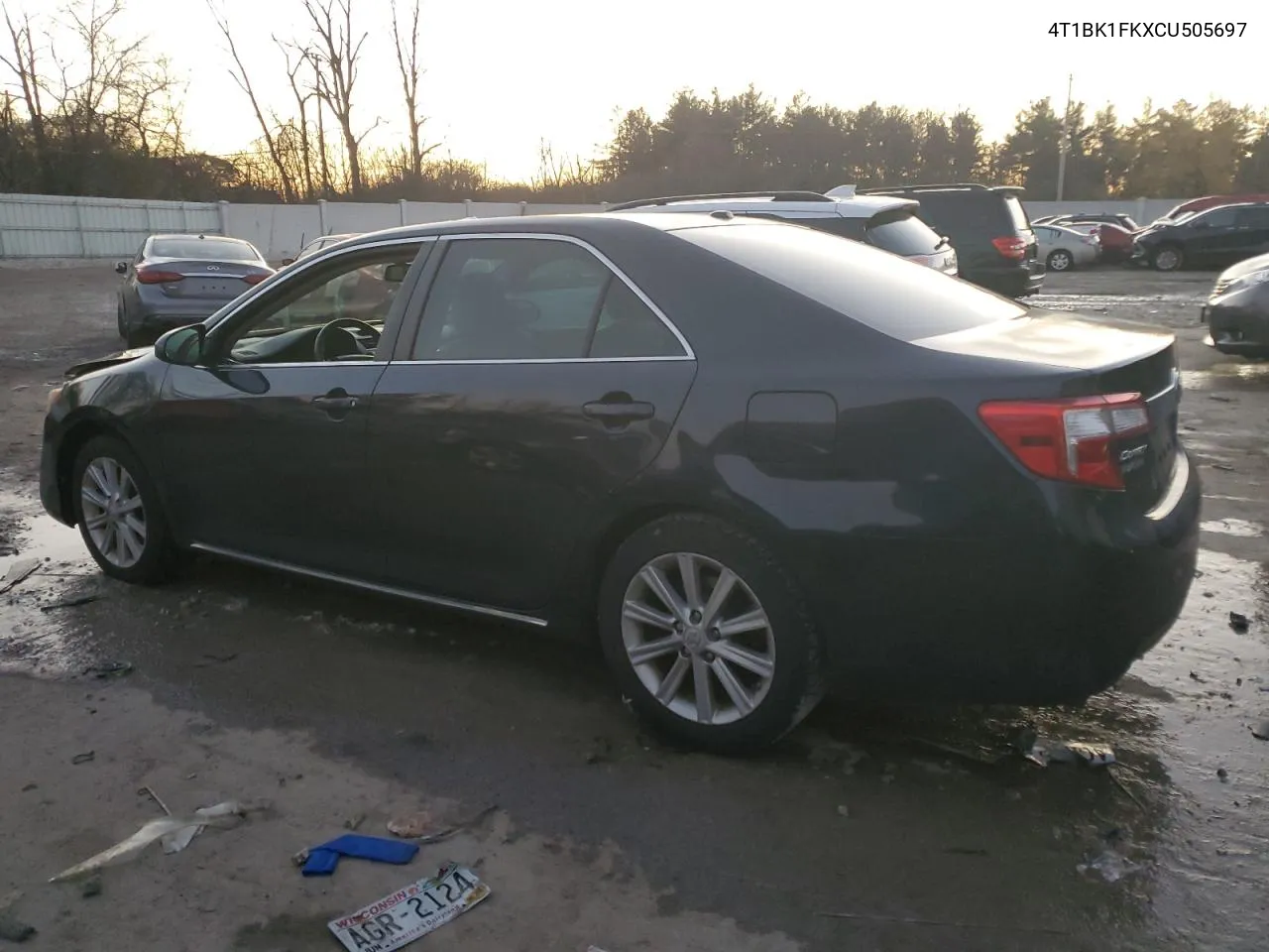 2012 Toyota Camry Se VIN: 4T1BK1FKXCU505697 Lot: 79851194