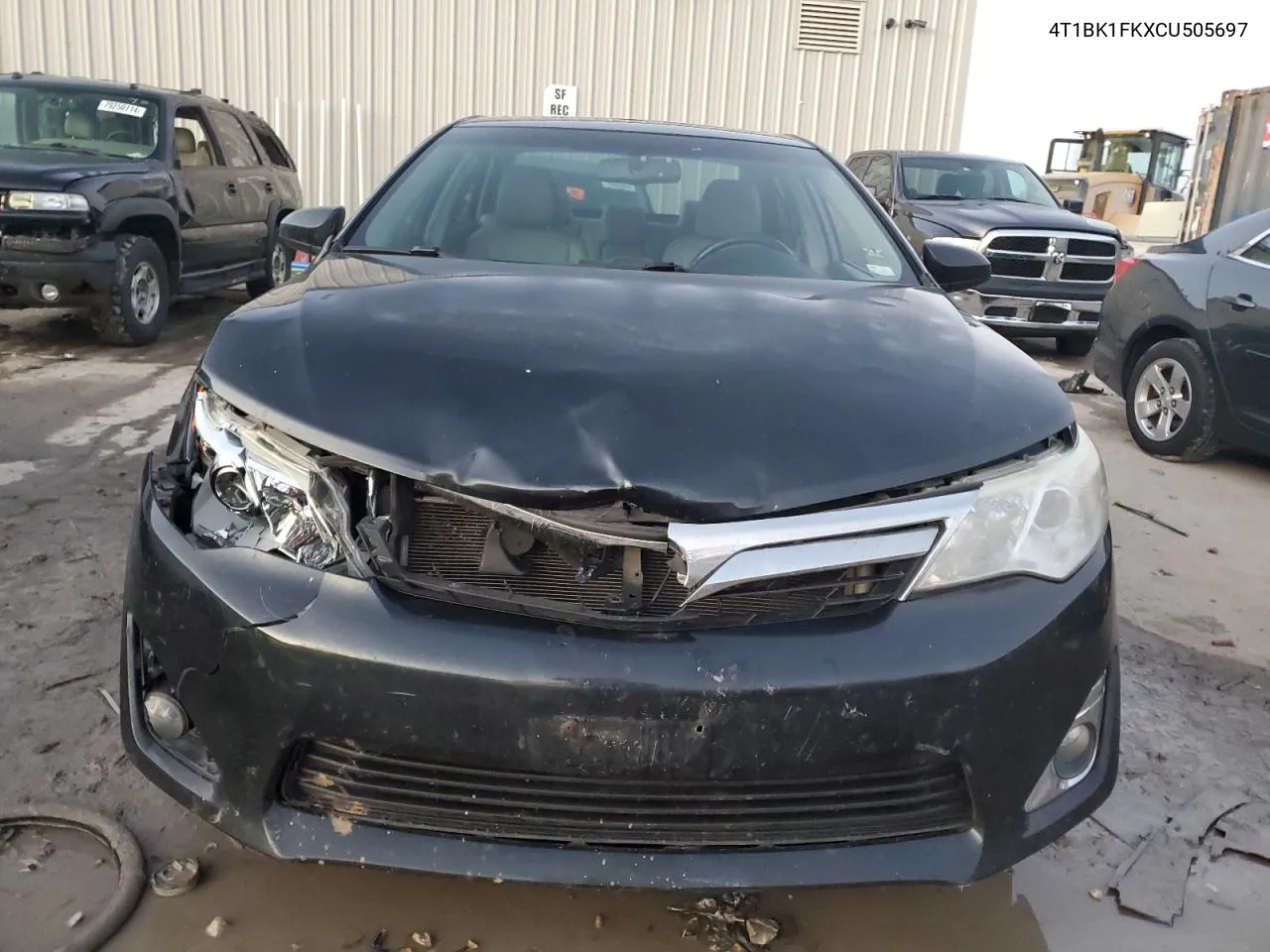 2012 Toyota Camry Se VIN: 4T1BK1FKXCU505697 Lot: 79851194