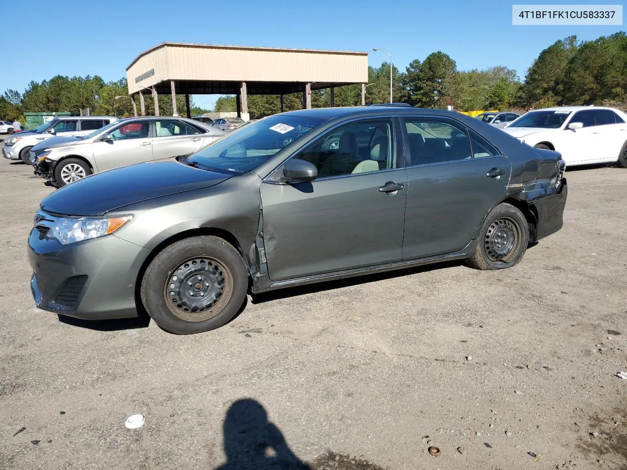 2012 Toyota Camry Base VIN: 4T1BF1FK1CU583337 Lot: 79911854