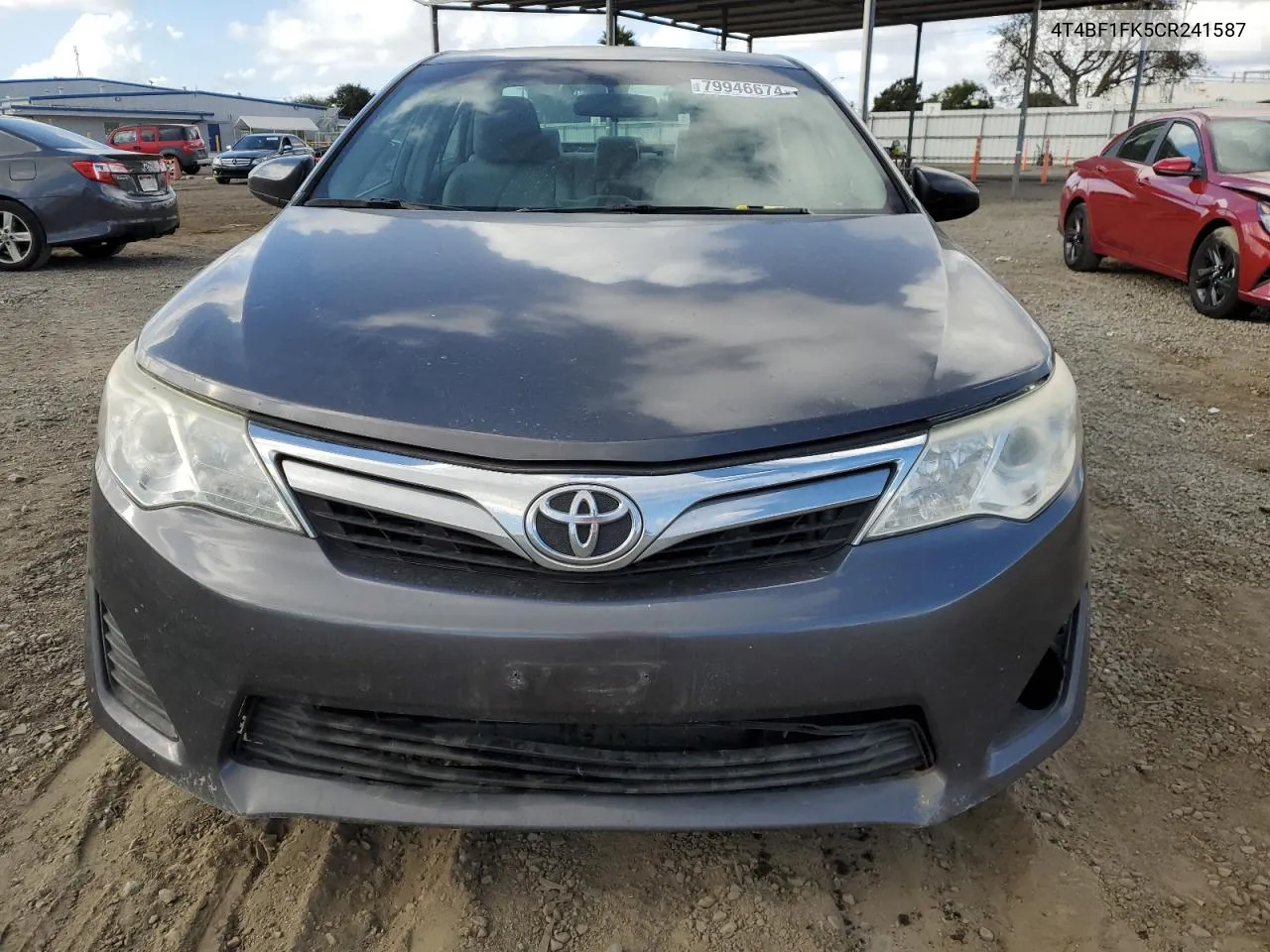 2012 Toyota Camry Base VIN: 4T4BF1FK5CR241587 Lot: 79946674