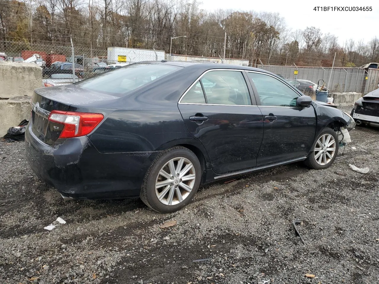 2012 Toyota Camry Base VIN: 4T1BF1FKXCU034655 Lot: 80021144