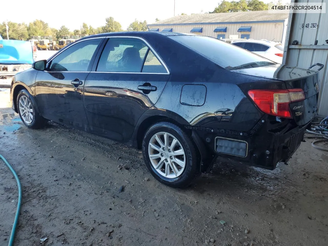 2012 Toyota Camry Base VIN: 4T4BF1FK2CR204514 Lot: 80192304