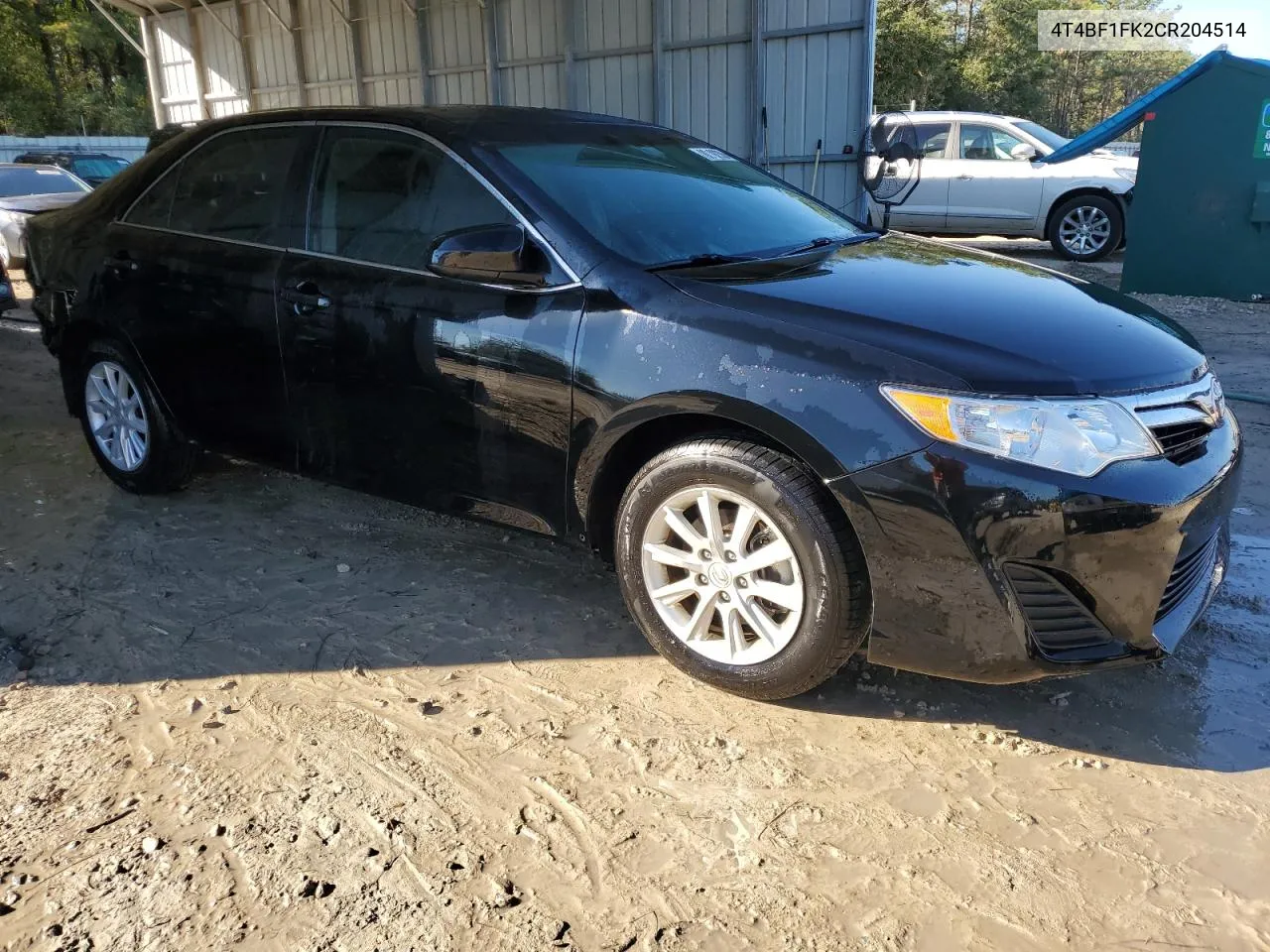 2012 Toyota Camry Base VIN: 4T4BF1FK2CR204514 Lot: 80192304