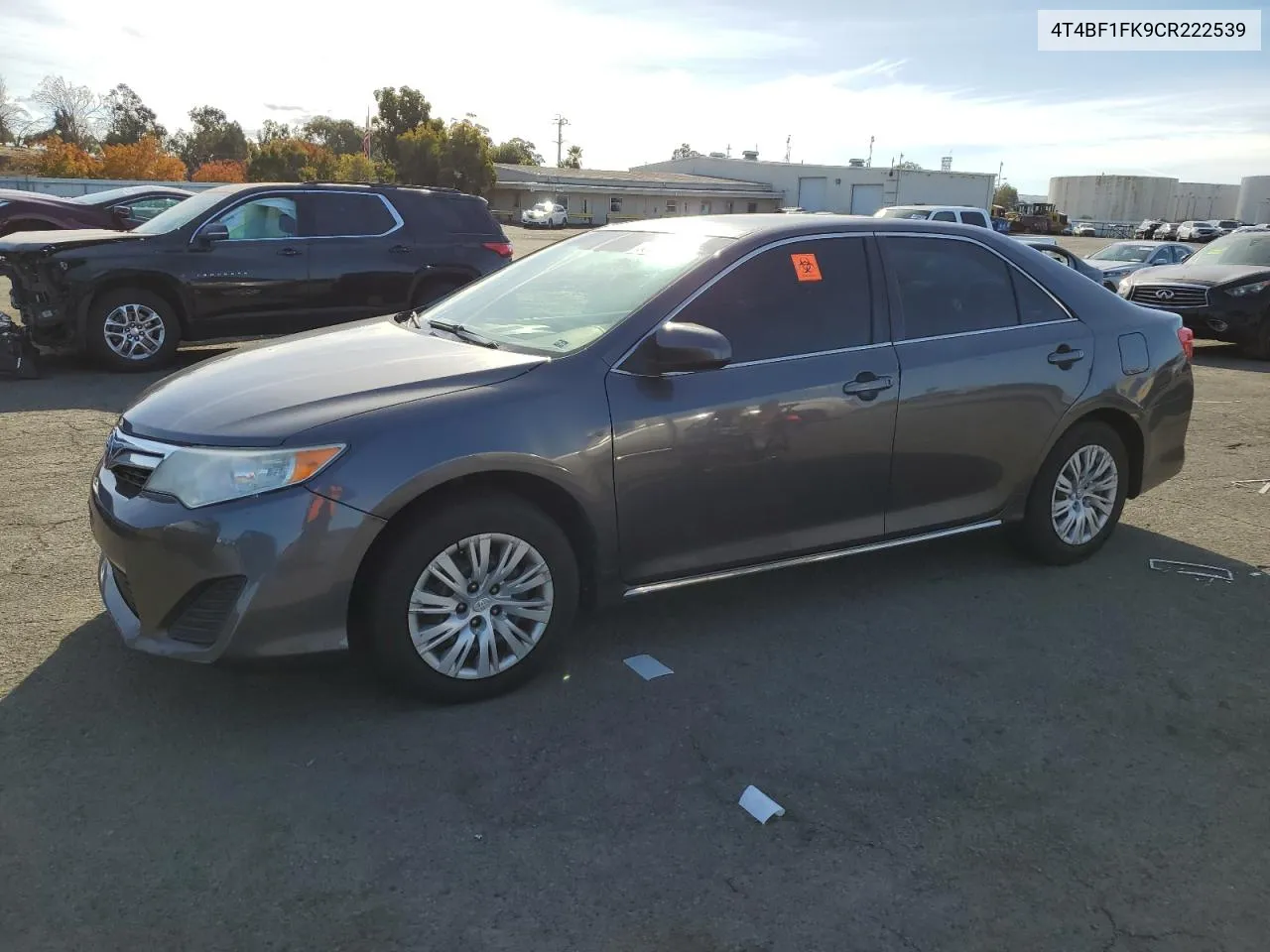 2012 Toyota Camry Base VIN: 4T4BF1FK9CR222539 Lot: 80244454