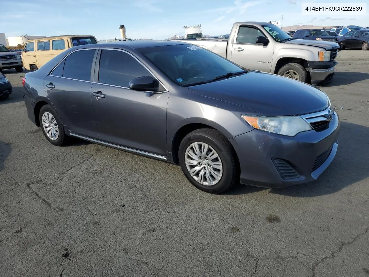 2012 Toyota Camry Base VIN: 4T4BF1FK9CR222539 Lot: 80244454