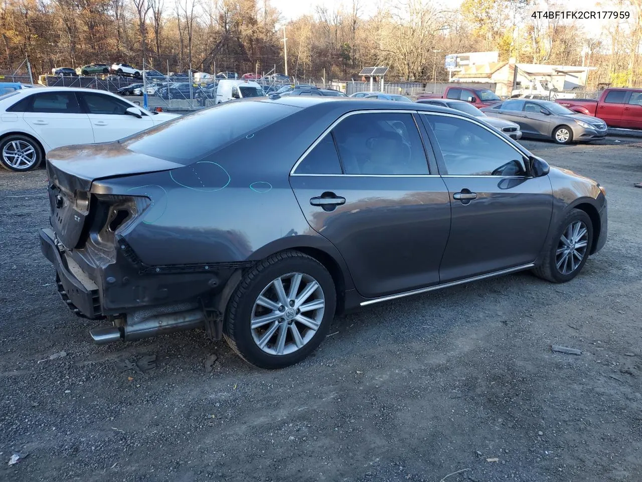 2012 Toyota Camry Base VIN: 4T4BF1FK2CR177959 Lot: 80251804