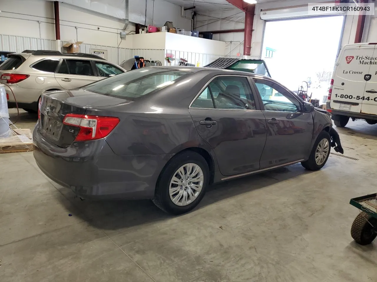 2012 Toyota Camry Base VIN: 4T4BF1FK1CR160943 Lot: 80253254