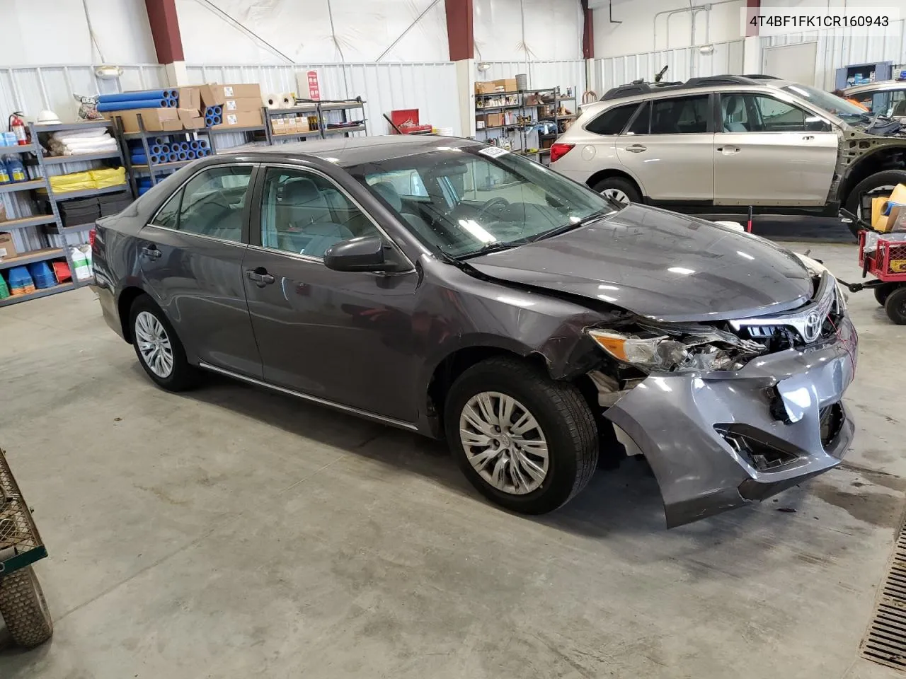 2012 Toyota Camry Base VIN: 4T4BF1FK1CR160943 Lot: 80253254