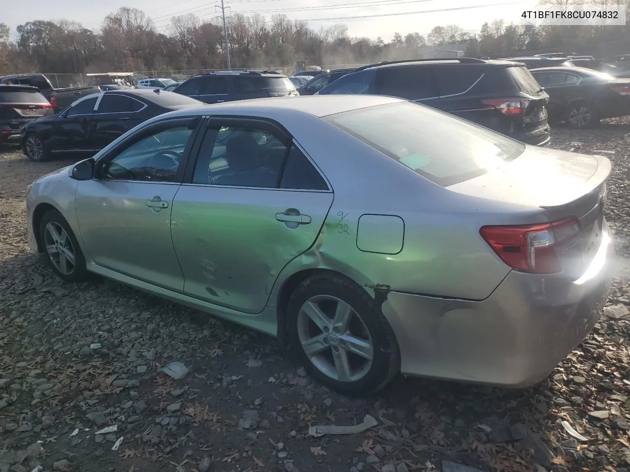 2012 Toyota Camry Base VIN: 4T1BF1FK8CU074832 Lot: 80274584