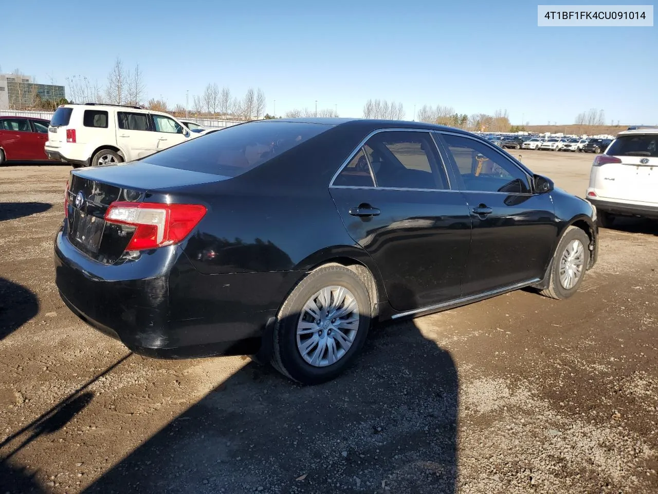 2012 Toyota Camry Base VIN: 4T1BF1FK4CU091014 Lot: 80311244