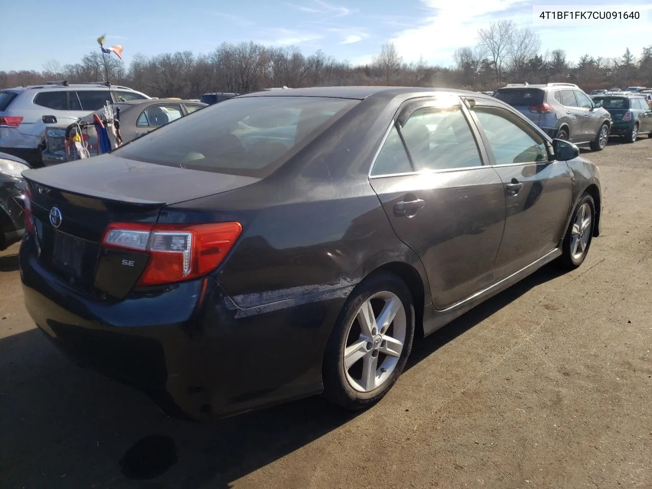 2012 Toyota Camry Base VIN: 4T1BF1FK7CU091640 Lot: 80330564