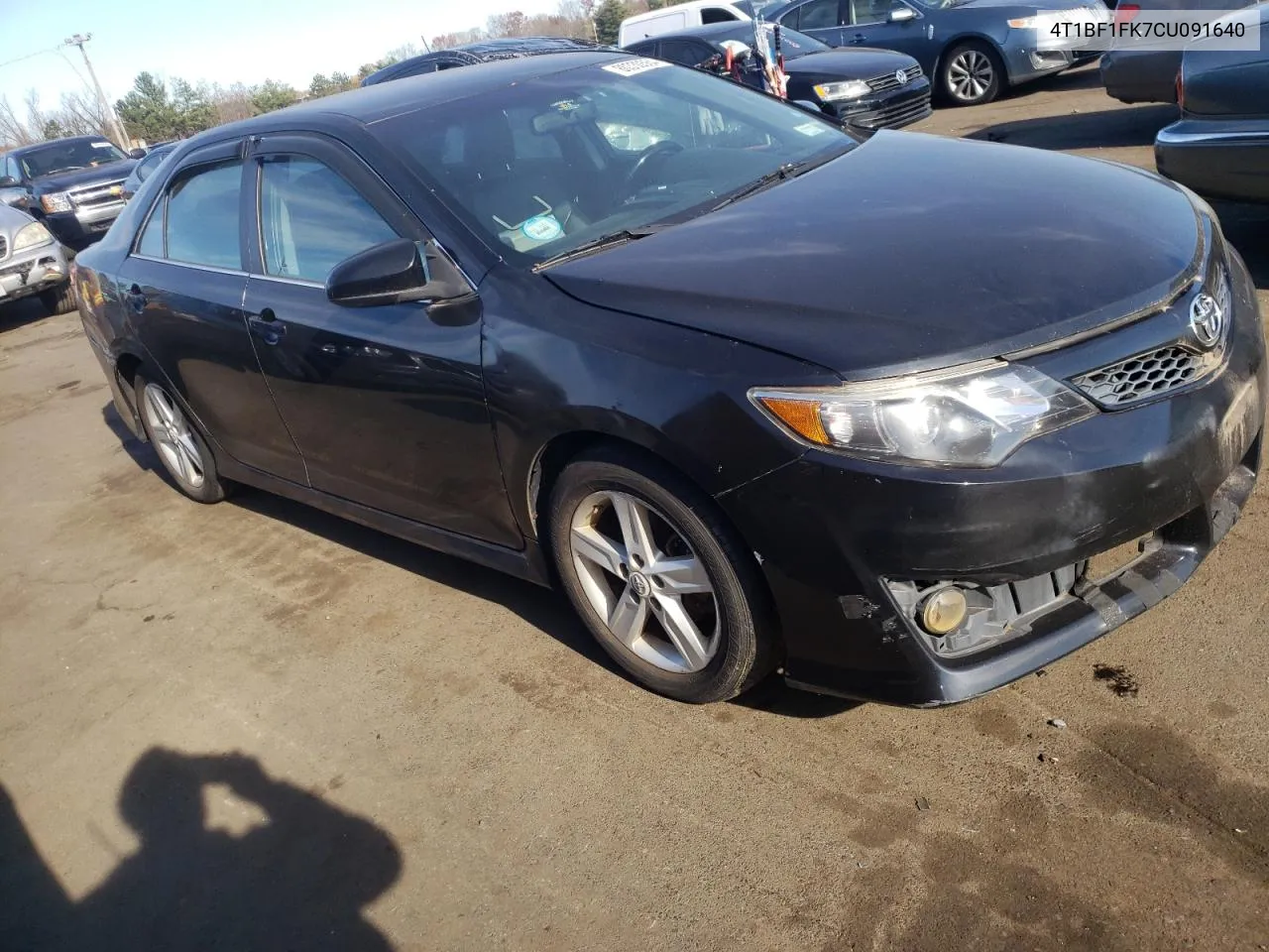 2012 Toyota Camry Base VIN: 4T1BF1FK7CU091640 Lot: 80330564