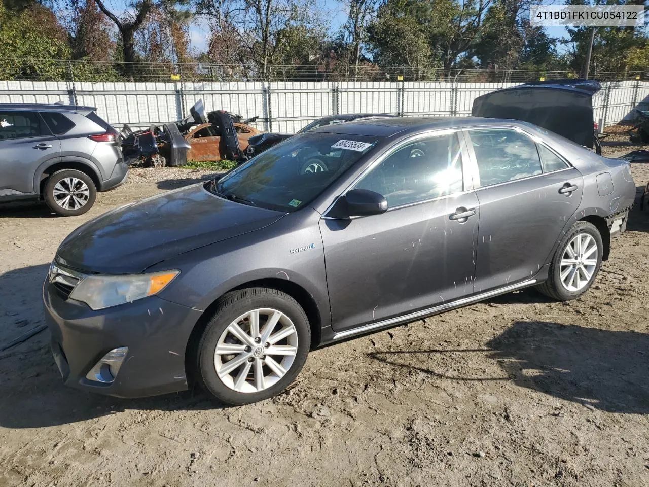 2012 Toyota Camry Hybrid VIN: 4T1BD1FK1CU054122 Lot: 80426534