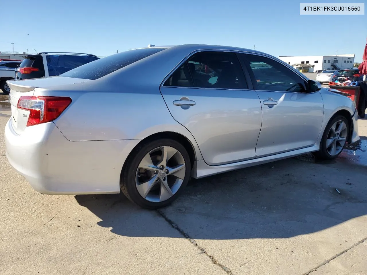 2012 Toyota Camry Se VIN: 4T1BK1FK3CU016560 Lot: 80472504