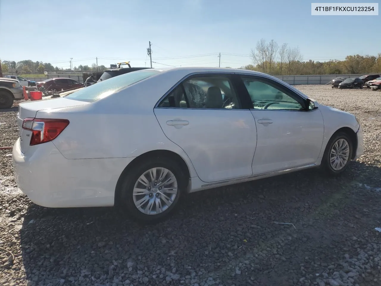 2012 Toyota Camry Base VIN: 4T1BF1FKXCU123254 Lot: 80731674