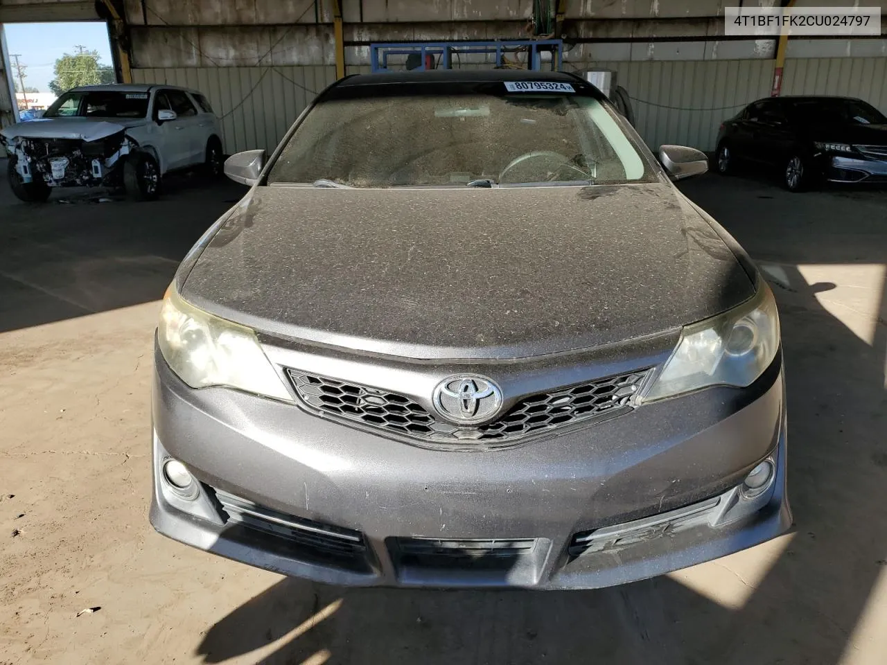 2012 Toyota Camry Base VIN: 4T1BF1FK2CU024797 Lot: 80795324