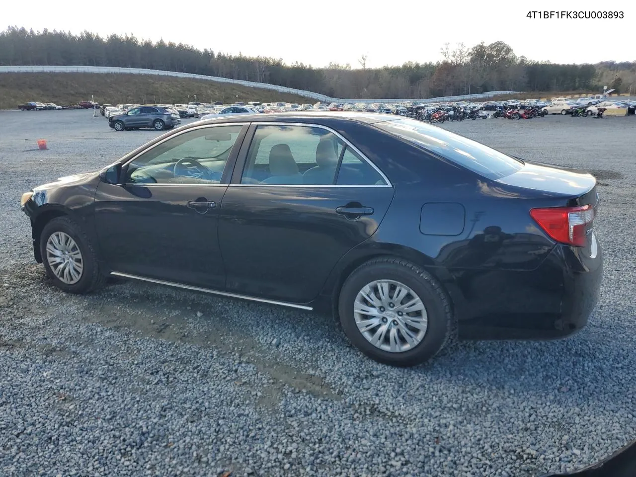 2012 Toyota Camry Base VIN: 4T1BF1FK3CU003893 Lot: 80881494