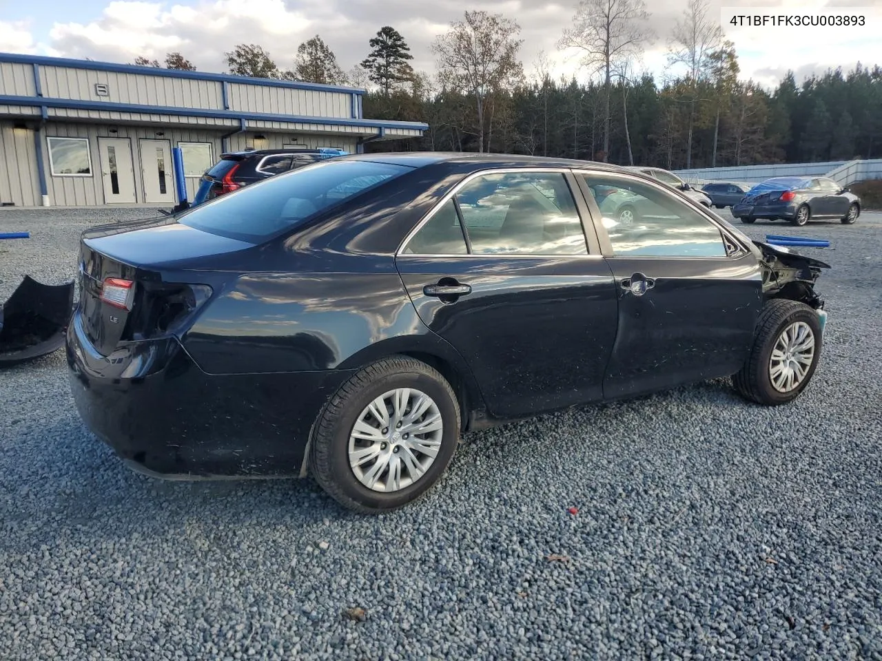 2012 Toyota Camry Base VIN: 4T1BF1FK3CU003893 Lot: 80881494