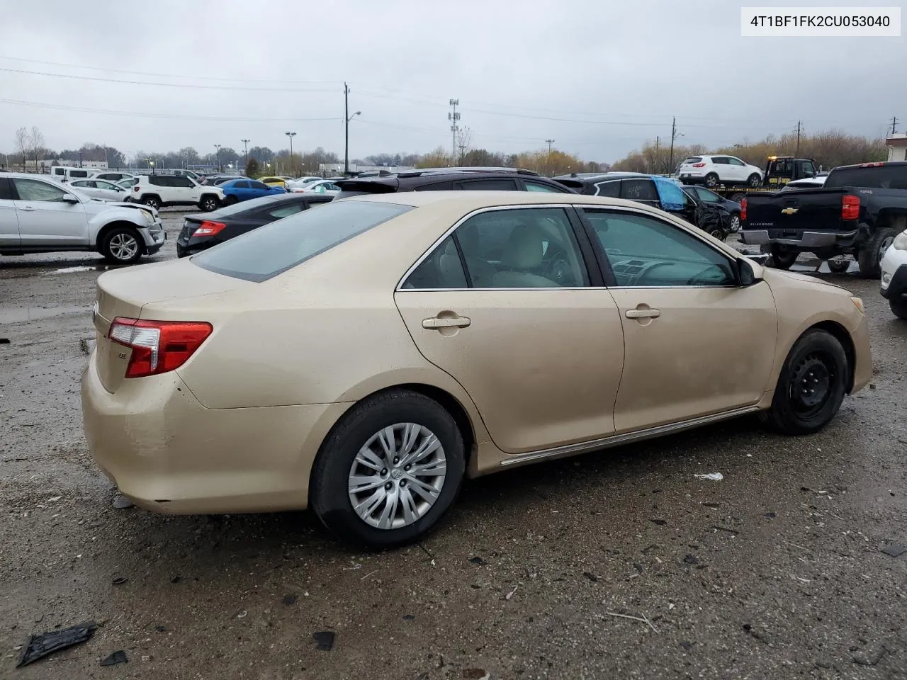 2012 Toyota Camry Base VIN: 4T1BF1FK2CU053040 Lot: 80914784