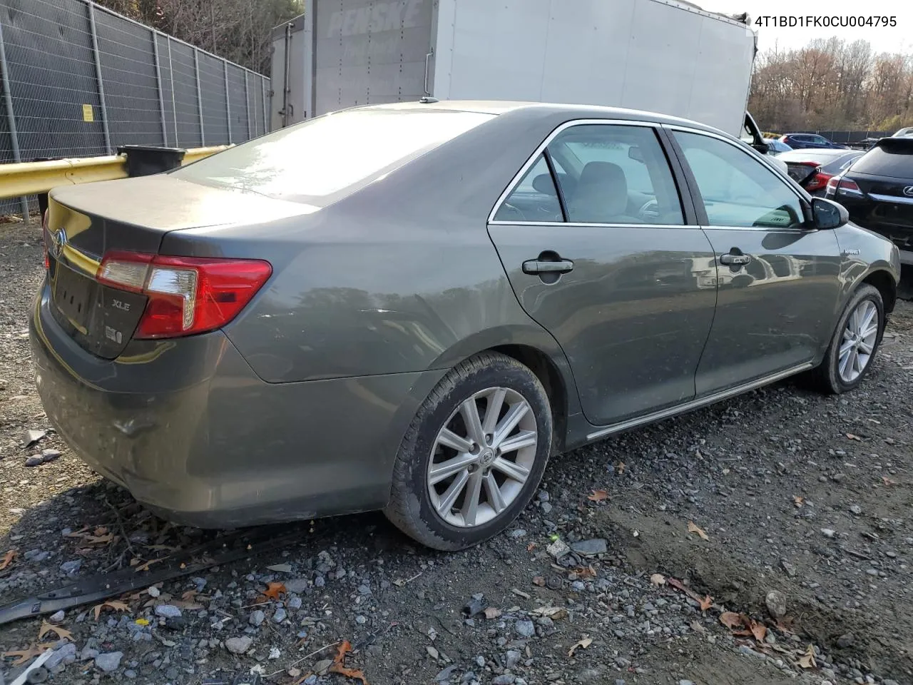 2012 Toyota Camry Hybrid VIN: 4T1BD1FK0CU004795 Lot: 80937654